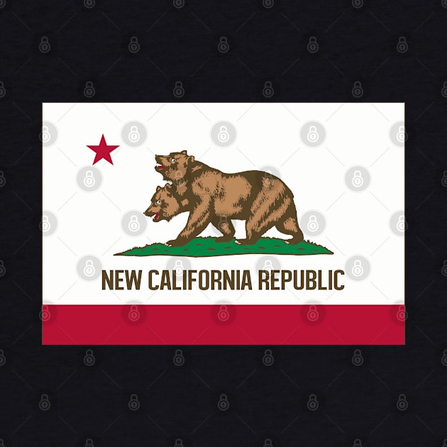 New California Republic Flag Two Headed Bear by Celestial Holding Co.